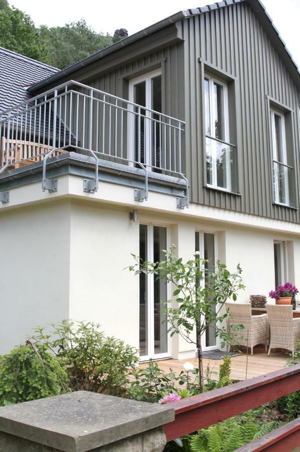 바트샨다우 Haus Elbsinfonie 빌라 외부 사진